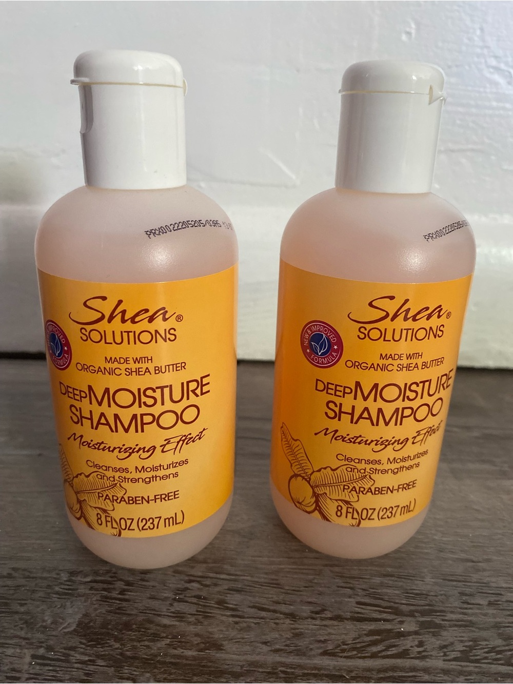 Shea Solutions Organic Deep Moisture Shampoo. Paraben Free 2 Pack